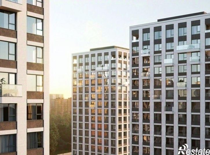 3-комн квартира в новом доме улица Крупской