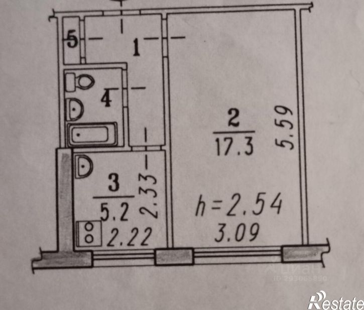 1-комн квартира Космический пр-кт, 101 1,  д. 101 1,  к. 1