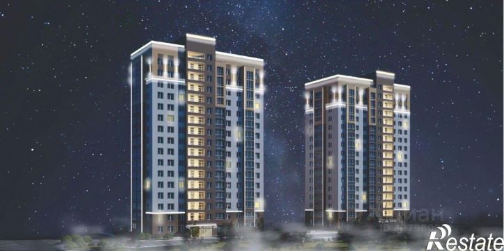 2-комн квартира в новом доме Волгоградская улица