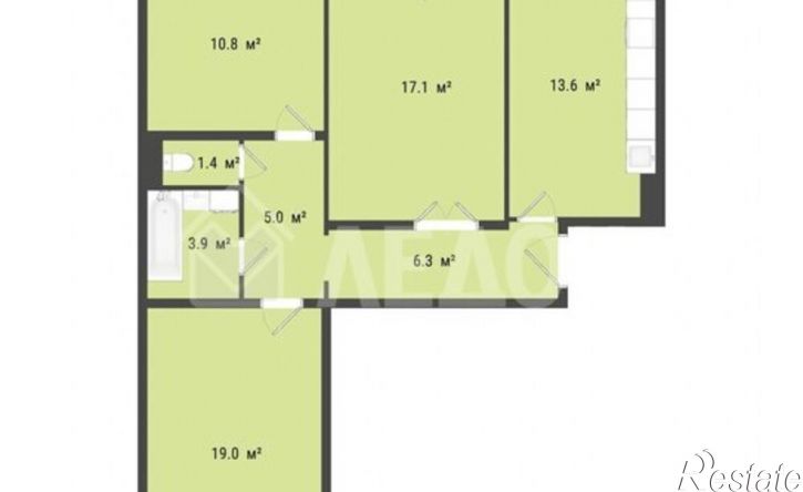 3-комн квартира 4-й Амурский проезд, 15