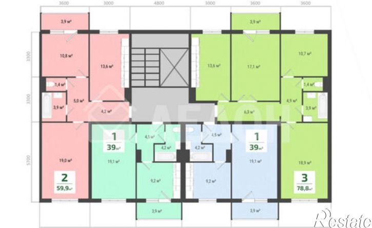 3-комн квартира 4-й Амурский проезд, 15