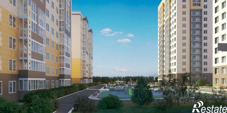 2-комн квартира в новом доме Волгоградская улица