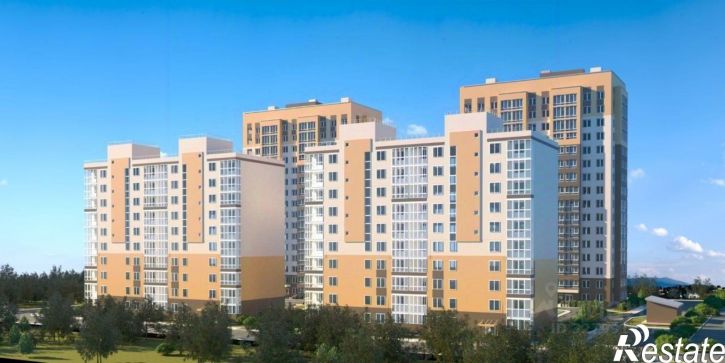 2-комн квартира в новом доме Волгоградская улица