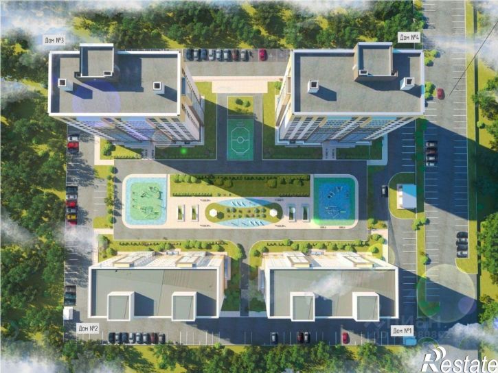 1-комн квартира в новом доме Волгоградская улица