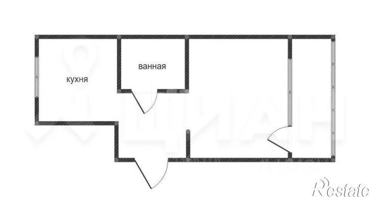1-комн квартира Зеленый б-р, 4,  д. 4