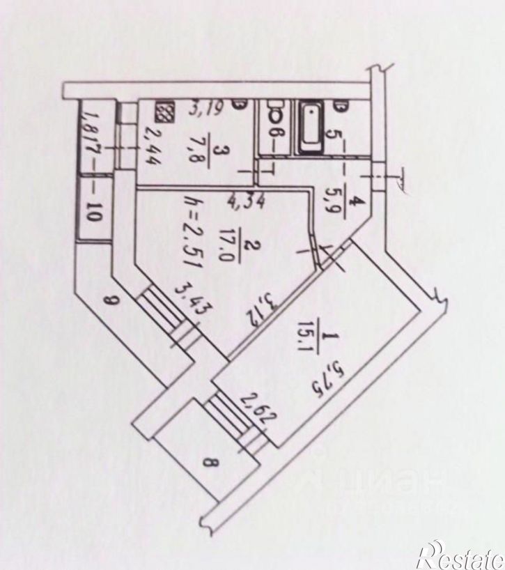 2-комн квартира ул Красный Путь, 18,  д. 18