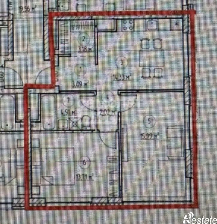 4-комн квартира в новом доме ул Степана Разина, 36,  д. 36
