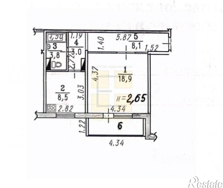 1-комн квартира ул Омская, 109/1,  д. 109/1