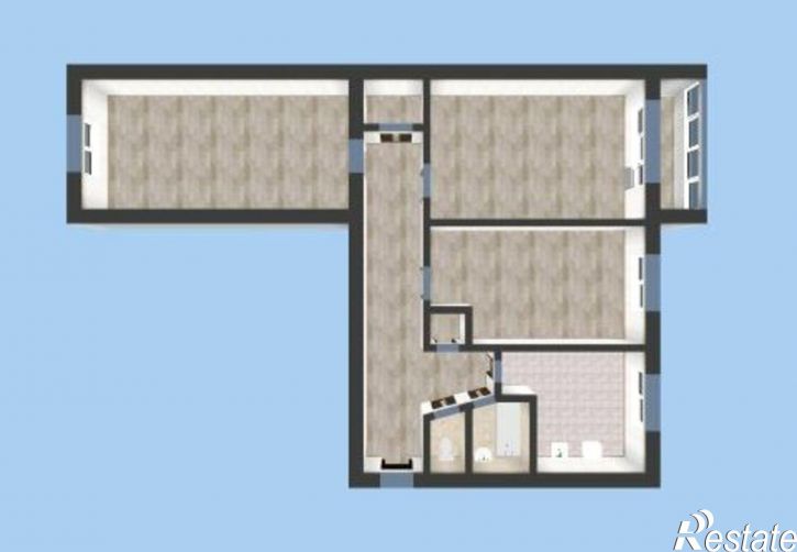 3-комн квартира пр-кт Мира, 61А,  д. 61А