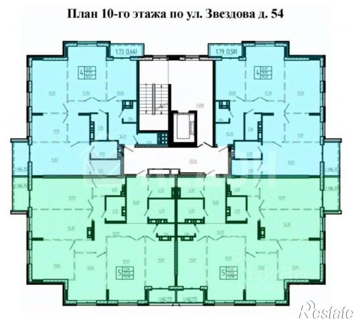5-комн квартира ул Звездова, 56,  д. 56