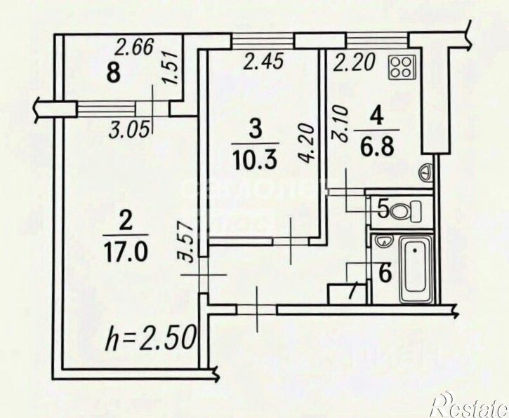 2-комн квартира ул Заозерная, 9,  д. 9