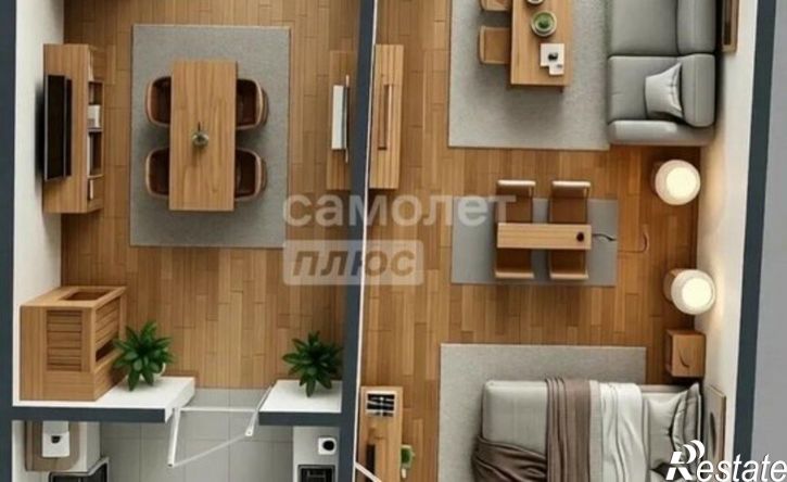1-комн квартира ул 11-я Ремесленная, 25,  д. 25
