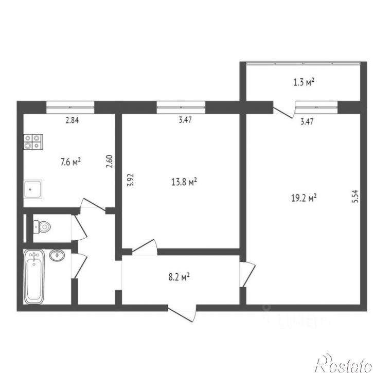 2-комн квартира ул Завертяева, 21 2,  д. 21 2,  к. 2