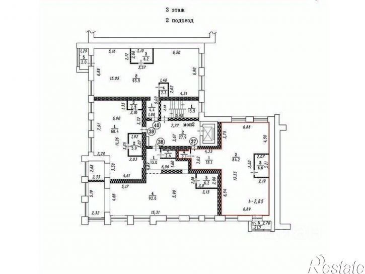 3-комн квартира пр-кт Карла Маркса, 40,  д. 40