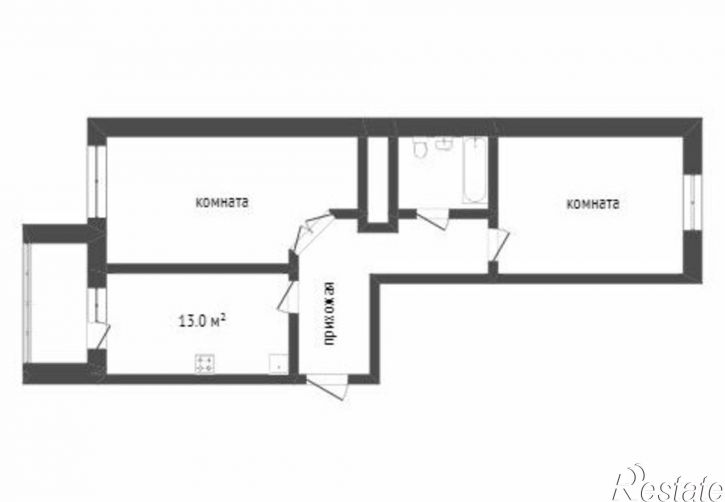 2-комн квартира ул Красный Путь, 103 3,  д. 103 3,  к. 3
