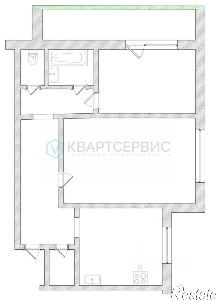 2-комн квартира ул Лукашевича, 27,  д. 27