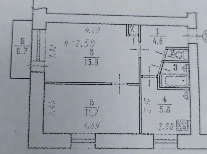 2-комн квартира ул Химиков, 29а