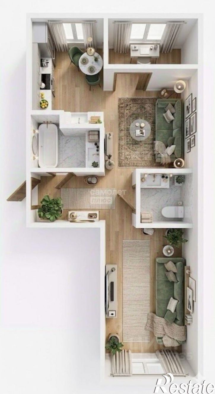 2-комн квартира ул Перелета, 31,  д. 31