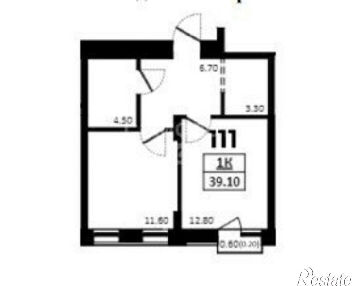 1-комн квартира в новом доме ул 6-я Северная, 136,  д. 136