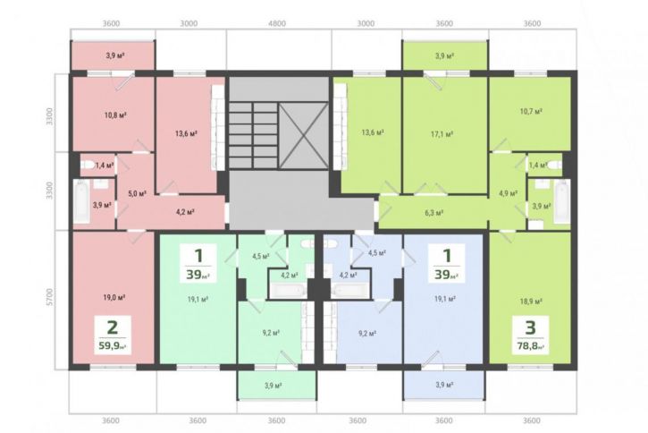 3-комн квартира 4-й Амурский проезд, 15