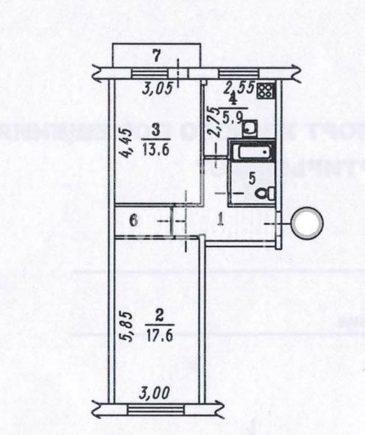 2-комн квартира Багратиона, 21