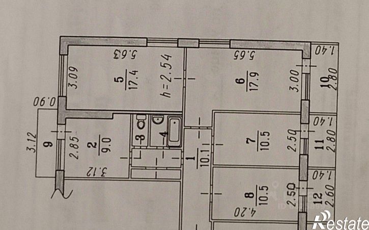 4-комн квартира пр-кт Мира, 90,  д. 90
