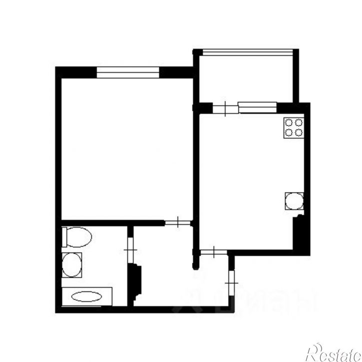 1-комн квартира ул Конева, 32,  д. 32