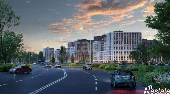 3-комн квартира в новом доме городской округ Омск