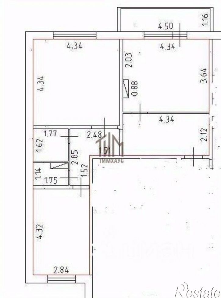 2-комн квартира ул 1-й Красной Звезды, 81,  д. 81