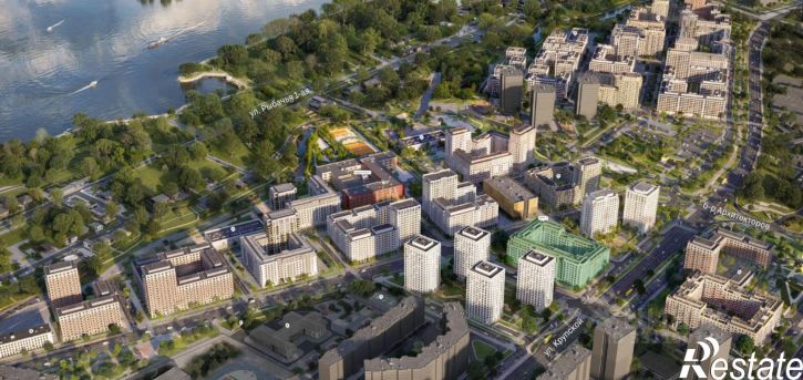 1-комн квартира в новом доме улица Крупской, 12к5