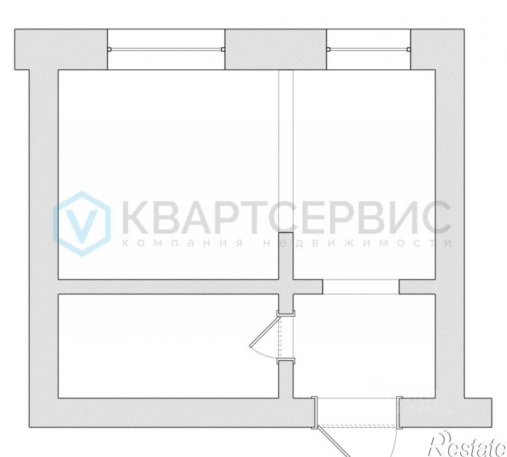 1-комн квартира ул Бородина, 44Б,  д. 44Б