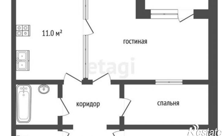 2-комн квартира ул 20 лет РККА, 256,  д. 256