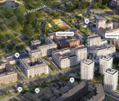 1-комн, 43кв м, этаж 6/8 Омск г., Кировский, Крупской ул., д.12, к.5