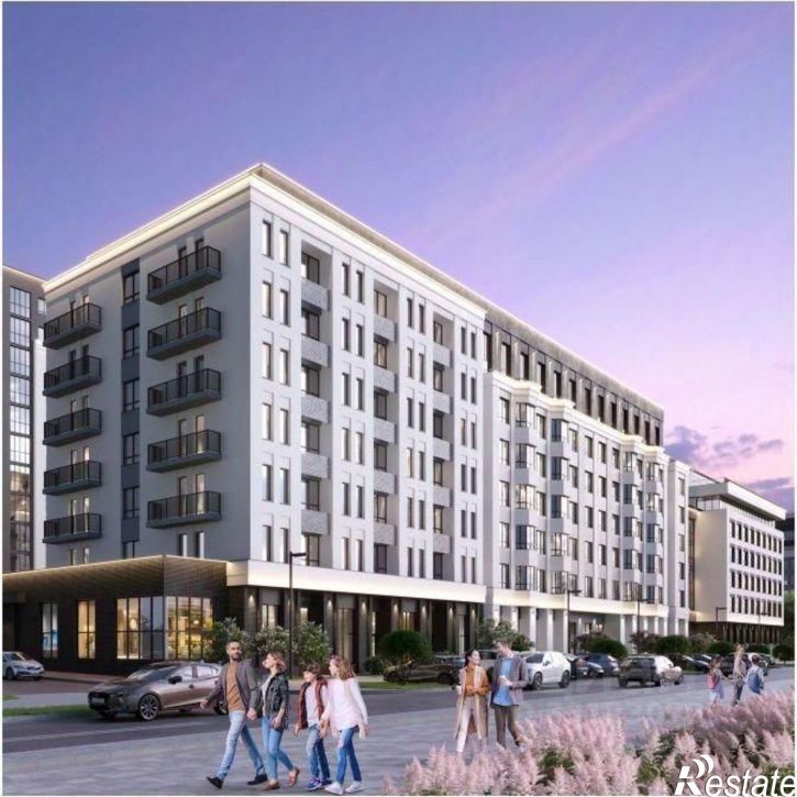 3-комн квартира в новом доме ул Пушкина, 133/1,  д. 133/1