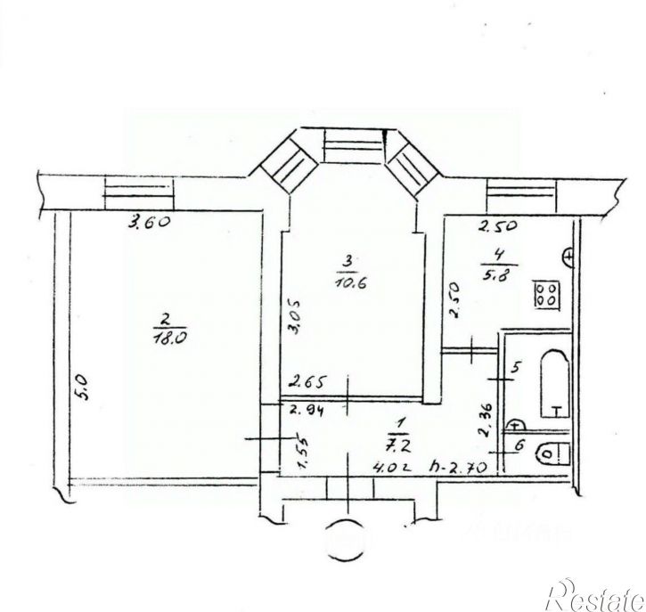 2-комн квартира ул 2-я Дачная, 18,  д. 18
