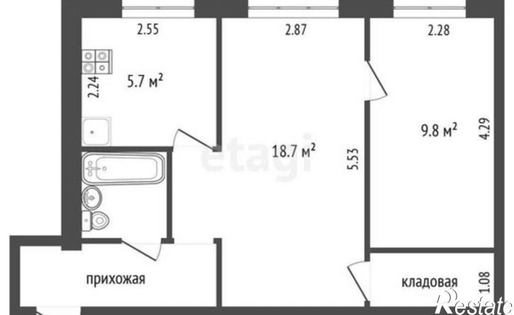 2-комн квартира ул Авиагородок, 8,  д. 8