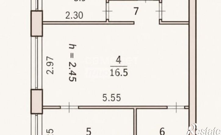2-комн квартира ул 22 Партсъезда, 9,  д. 9