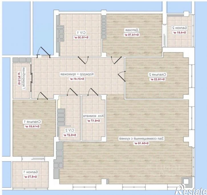 4-комн квартира ул 4-я Северная, 6,  д. 6