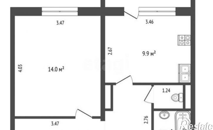 1-комн квартира 1-й Амурский пр-д, 5 3,  д. 5 3,  к. 3