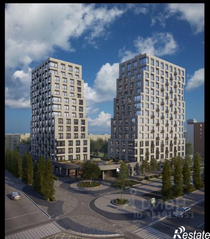 2-комн квартира в новом доме ул Степана Разина, 36,  д. 36