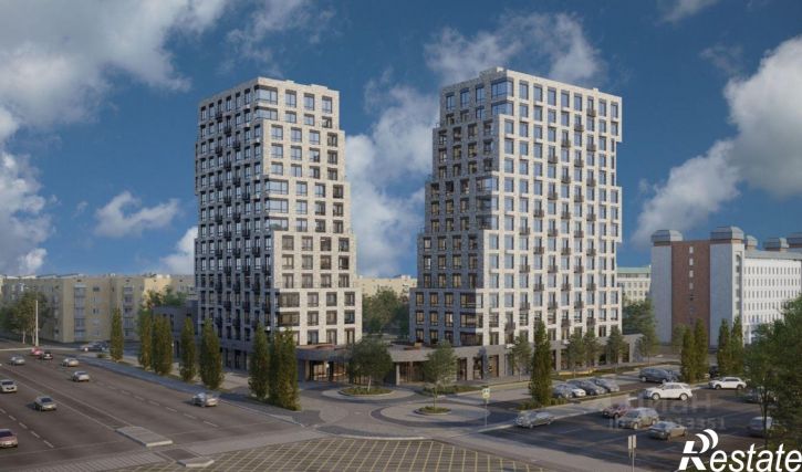 2-комн квартира в новом доме ул Степана Разина, 36,  д. 36