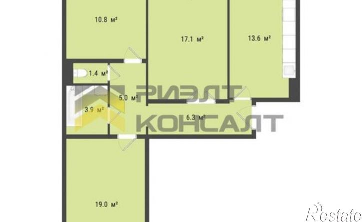 3-комн квартира 6-й Амурский пр-д, 12,  д. 12