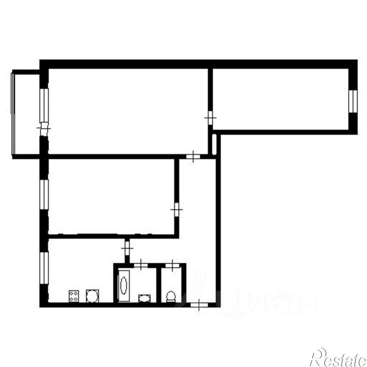 3-комн квартира ул Глинки, 4А,  д. 4А