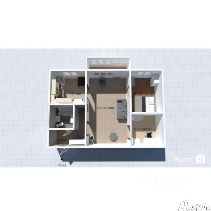 3-комн квартира ул 27-я Северная, 1Б,  д. 1Б