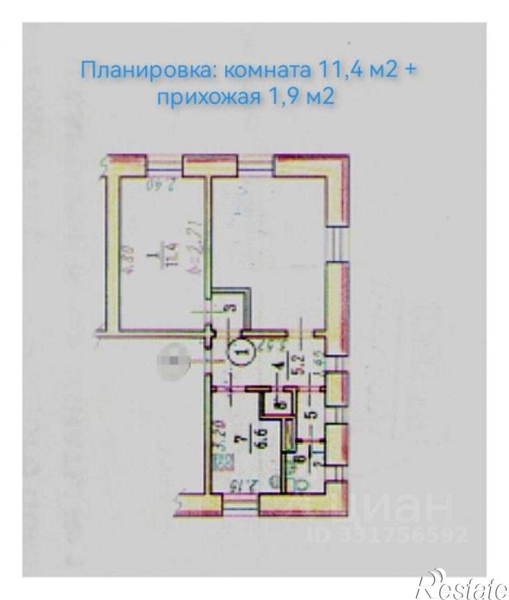 Комната ул 20-я Линия, 167,  д. 167