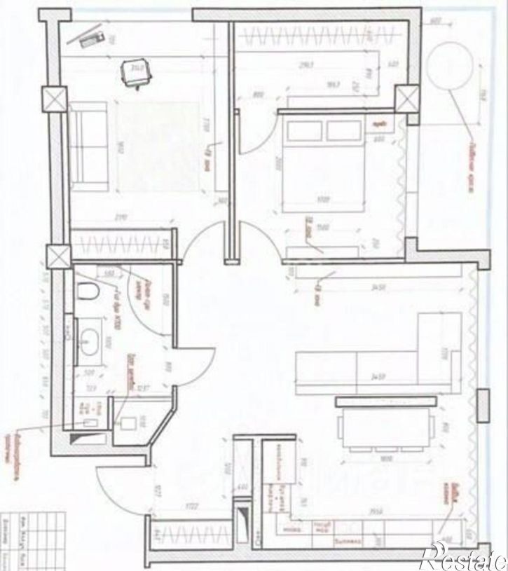 3-комн квартира ул Кемеровская, 8,  д. 8