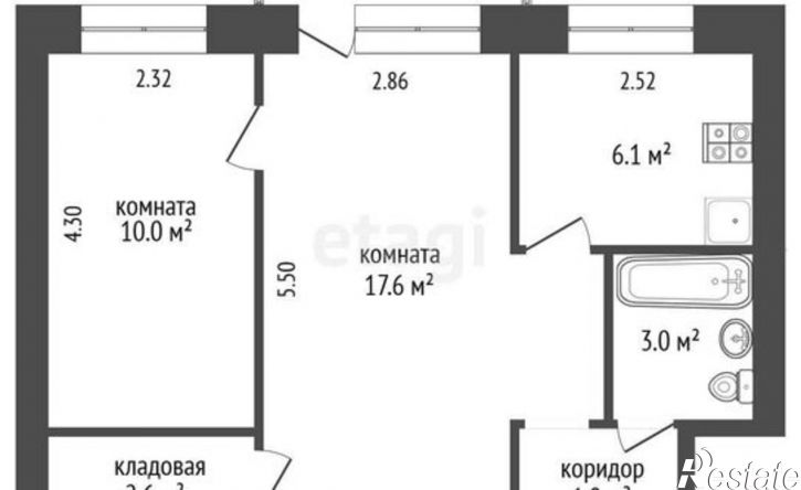 2-комн квартира пр-кт Карла Маркса, 89,  д. 89
