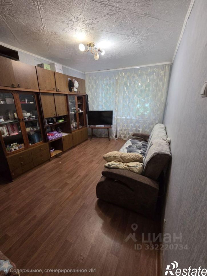 1-комн квартира ул Бородина, 12/1,  д. 12/1