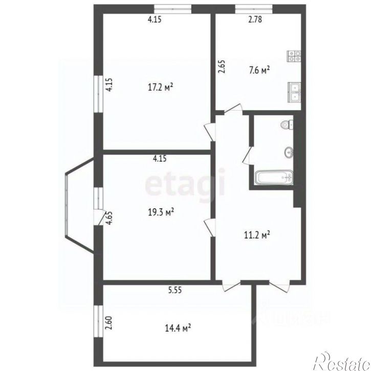 3-комн квартира ул Пушкина, 136,  д. 136