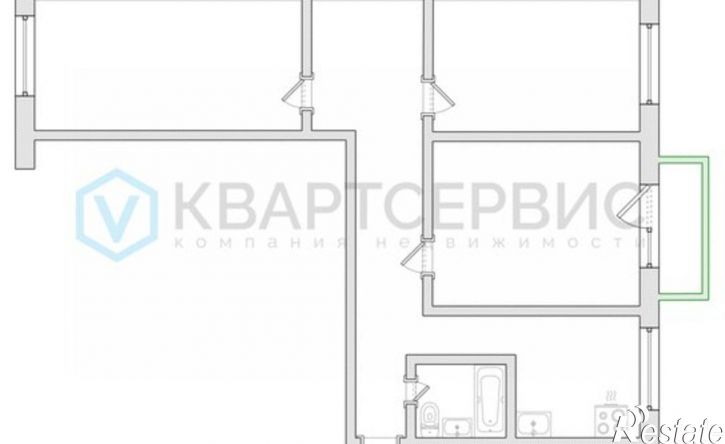 3-комн квартира ул Светлая, 9,  д. 9